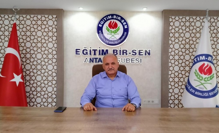 Eğitim Bir Sen Antalya Başkanı Miran: "İddia değil iftira"