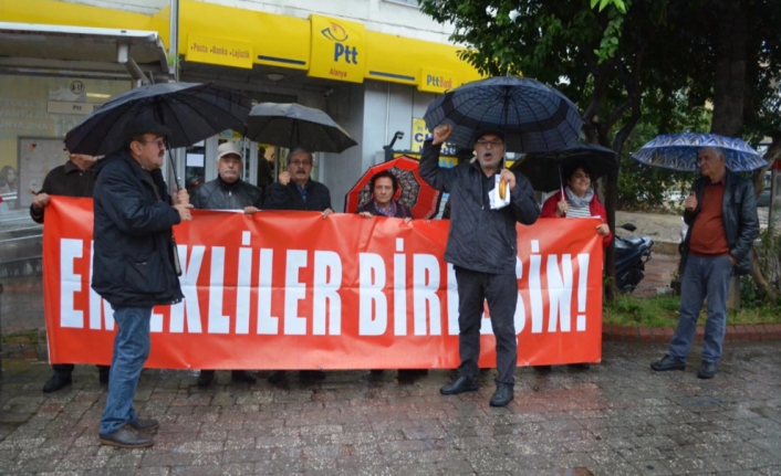 Emekliler Alanya’da isyanda: “Bütçede halk yok”