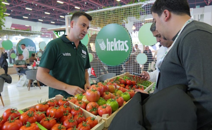 HEKTAŞ’ın yerli sebze tohumları Growtech Fuarı’nda tanıtıldı