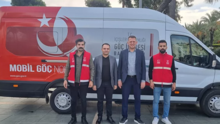 Alanya’da Mobil Göç Aracı hizmete girdi