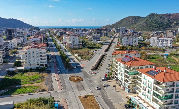 Deniz yolundaki dönel kavşak tamamlandı