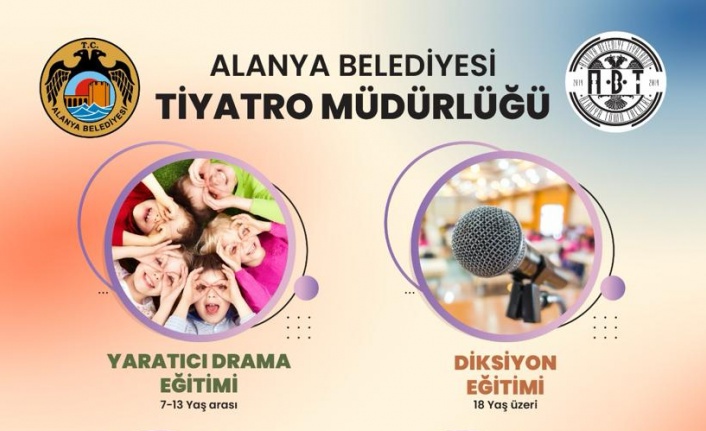 Alanya Belediyesi eğitim kursları başlıyor