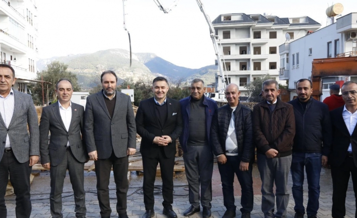 Alanya'da Merkez Camii’nin temeli atıldı