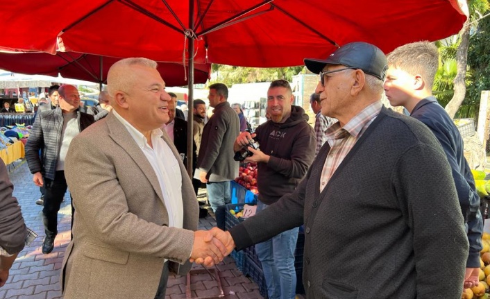 Mehmet Şahin'den Konaklı ziyareti