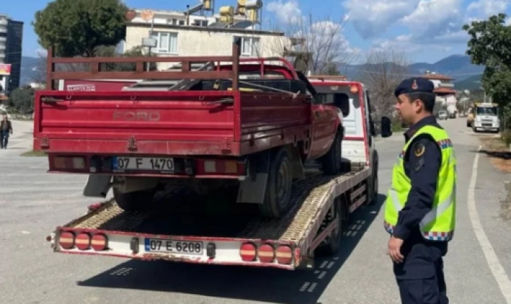 Alanya’da sürücülere 189 bin TL ceza kesildi
