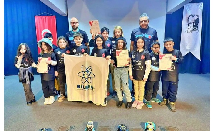 'Robotex Türkiye' yarışmasında Alanya BİLSEM Türkiye Şampiyonası'na gitmeye hak kazandı