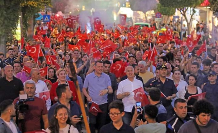 Alanya'da 19 Mayıs coşkusu