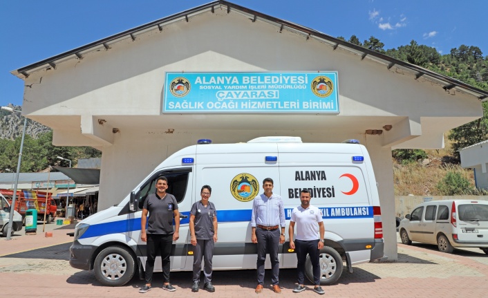 Alanya Belediyesi'nden yaylalarda sağlık hizmeti