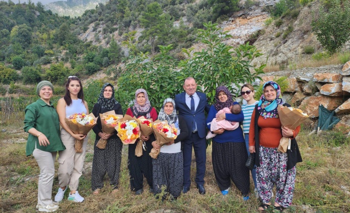 Alanya'da Dünya Kadın Çiftçiler Günü kutlandı