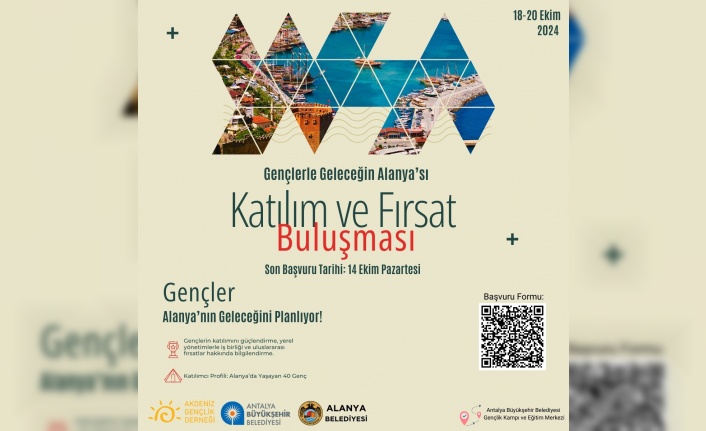 Alanya'da gençler için büyük fırsat