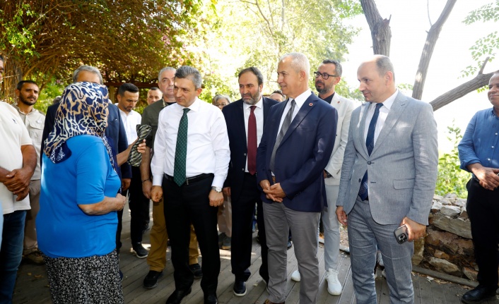 Vali Şahin Alanya Kalesi’ndeki çalışmaları inceledi