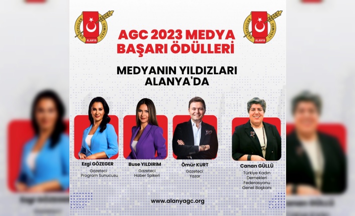 Medyanın yıldızları Alanya'da AGC için buluşuyor