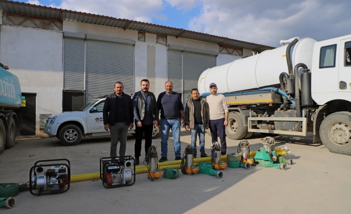 Alanya Belediyesi'nde fırtına teyakkuzu