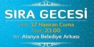 SIRA GECESİNE DAVETLİSİNİZ