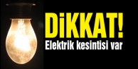 Alanya'da elektrik kesintisi var