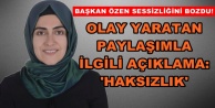 AKP'li Özen'den 'kafir' paylaşımı açıklaması