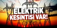 Dikkat! Alanya'da elektrik kesintisi var