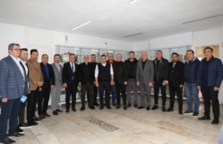 Alanyaspor'dan Başkan Yücel’e ziyaret
