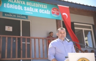 23 yaylaya hizmet verecek sağlık ocağı dualarla...