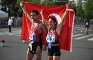 Çin'de altın madalya ALKÜ'lü milli sporcunun