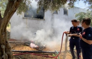 Yangında evi küle döndü, “Mal her zaman alınır...