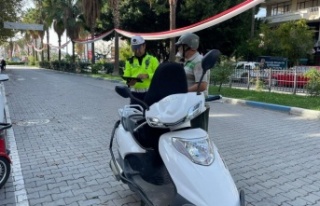 54 motosiklete 36 bin TL ceza kesildi