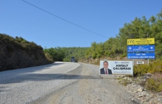 Katı Atık Tesisi yolu asfaltlandı