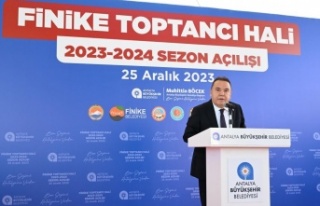 Başkan Böcek: "Finike’mize 690 milyon TL’lik...