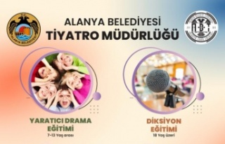 Alanya Belediyesi eğitim kursları başlıyor