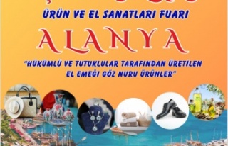 İşyurtları ürün ve el sanatları Fuarı Alanya’da...