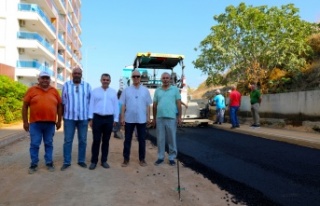 Alanya Belediyesi'nden Mahmutlar'a sıcak...