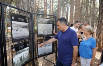 Siyah beyaz fotoğraflar Gedevet'te görücüye çıktı